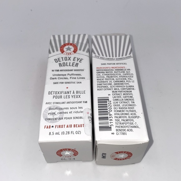 FIRST AID BEAUTY DETOX EYE ROLLER - Picture 1 of 3